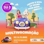 Hoje (23) é o Dia D da campanha de multivacinação em Santa Vitória