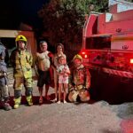 Bombeiros combatem incêndio em residência e salvam cachorro em Ituiutaba