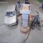 Vaca invade posto de combustíveis em Iturama e causa correria entre clientes; veja vídeo