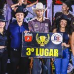 André Souza fica em terceiro no 4º Vera Cruz Rodeio Festival
