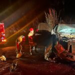 Batida entre caminhonete e ônibus mata homem em rodovia de Uberlândia