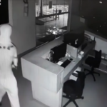 Vídeo: Criminoso invade hospital veterinário da UFU, faz ameaças com estaca de madeira e rouba funcionários