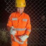 Cobra é capturada por bombeiros em fazenda de energia solar em Ituiutaba