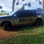 PM de Santa Vitória prende três homens suspeitos de furto de cabos de cobre e motores elétricos na Usina Andrade