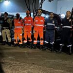 Mulher é resgatada após subir em torre de telecomunicação em Santa Vitória