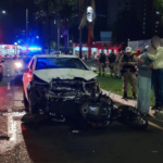 Mulher distraída com celular atropela policiais durante abordagem na Avenida Rondon Pacheco, em Uberlândia