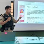 Polícia Militar realiza palestra sobre “bullying” em escola de Cachoeira Dourada