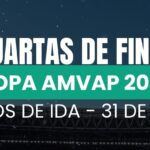 Confira os jogos de ida das quartas de final da Copa Amvap 2026