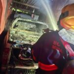 Bombeiros são acionados para incêndio em veículo no Setor Universitário em Ituiutaba