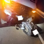 Acidente envolve Van escolar e motocicleta na BR-364 em São Simão (GO)