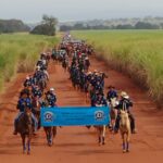 Cavalgada de Perdilândia: cavaleiros e amazonas já seguem rumo à Santa Vitória