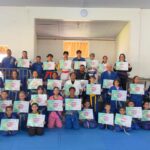 Projeto Caminho do Atleta gradua 35 atletas na modalidade judô em Santa Vitória