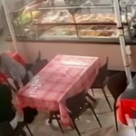 Vídeo: Bombeiro que estava de folga salva criança engasgada em restaurante, em Uberlândia