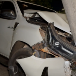 Perseguição termina com caminhonete recuperada pela PM em Uberlândia