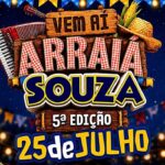 Venha para o Arraiá Souza 5ª Edição