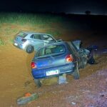 Batida frontal entre carros deixa um morto e quatro feridos na LMG-810, em Pirajuba