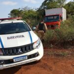 Polícia Militar recupera caminhão com carga de defensivos agrícolas furtada em Capinópolis