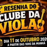 Moda de viola e música caipira neste domingo em Santa Vitória