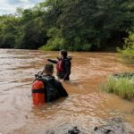 Bombeiros retomam buscas por jovem desaparecida no Rio Tijuco, em Ituiutaba