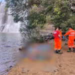 Dois jovens morrem afogados na cachoeira de Sucupira em Uberlândia