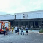 Idoso ferido em explosão da Rodoviária de São Simão continua internado